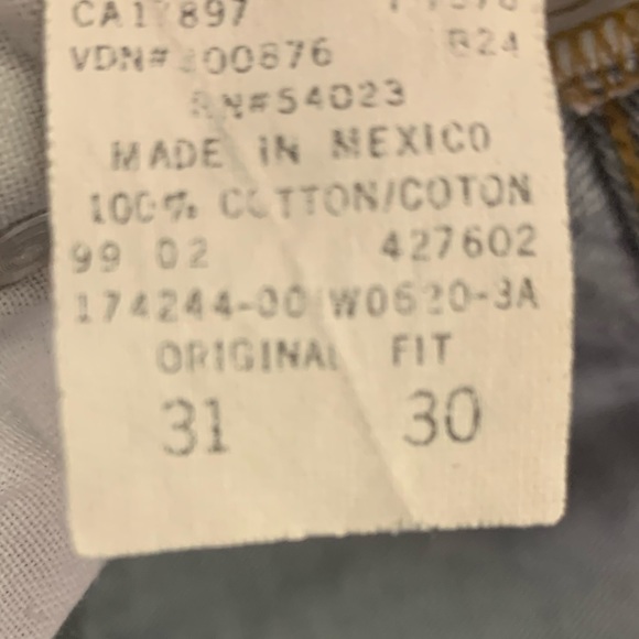 Vintage Gap Jeans Natural Distress 32x30 super - Picture 4 of 8